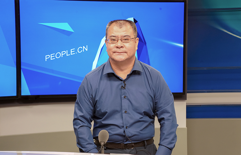 中國(guó)東方演藝集團(tuán)黨委書(shū)記、董事長(zhǎng)景小勇接受人民網(wǎng)專訪。